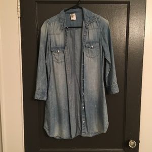 H&M chambray tunic